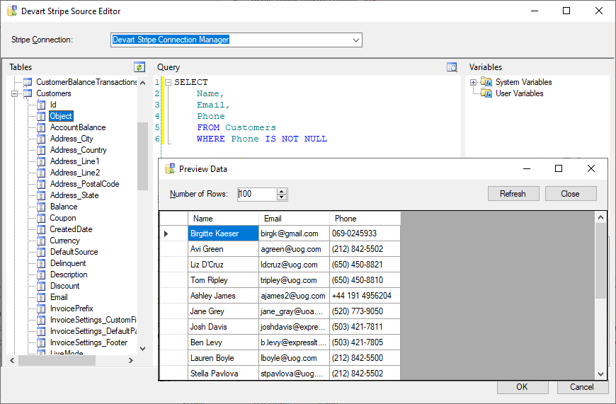 Devart SSIS Data Flow Components for Stripe - Visual Studio Marketplace